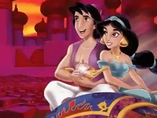 لعبة Aladdin Jigsaw Puzzle Collection على الانترنت