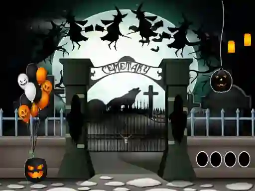 لعبة Halloween Cemetery Escape 2 على الانترنت