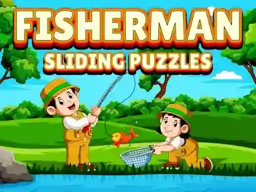 لعبة Fisherman Sliding Puzzles على الانترنت