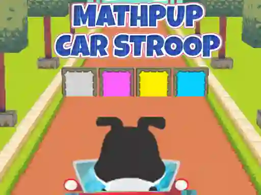 لعبة MathPup Car Stroop على الانترنت