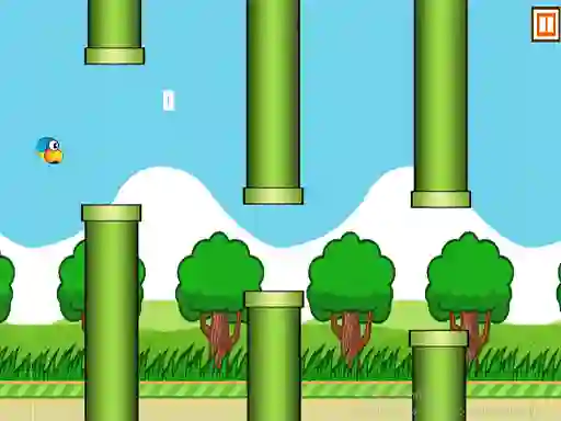 لعبة Flappy bird clone على الانترنت
