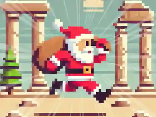 لعبة Retro Santa على الانترنت