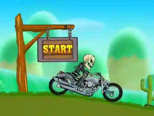 لعبة Motor Bike Hill Racing 2D على الانترنت