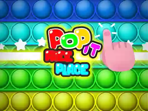 لعبة Pop It: free place على الانترنت