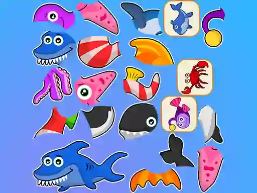 لعبة Puzzle Time Sea Creatures على الانترنت