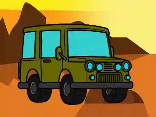 لعبة Offroad Coloring Book على الانترنت