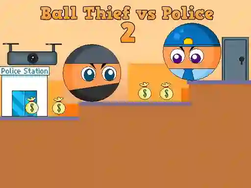 لعبة Ball Thief vs Police 2 على الانترنت