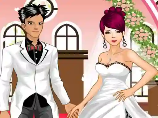لعبة Wedding Couple Dressup على الانترنت