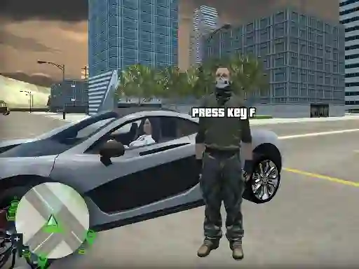 لعبة Crazy GTA Mercenary Driver على الانترنت