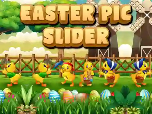 لعبة Easter Pic Slider على الانترنت