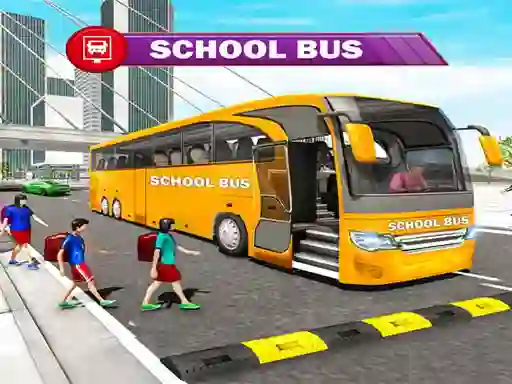 لعبة School Bus Simulator على الانترنت