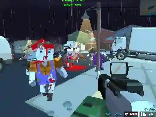 لعبة Crazy 3D Pixel Shooting على الانترنت