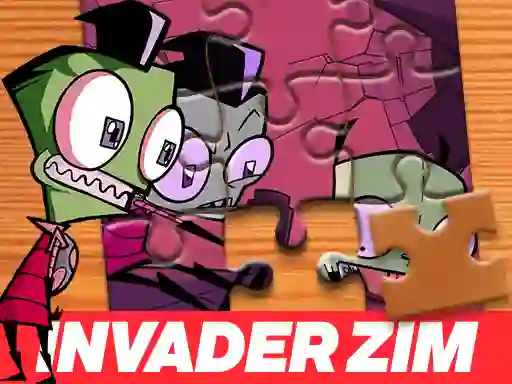 لعبة Invader Zim Enter the Florpus Jigsaw Puzzle على الانترنت