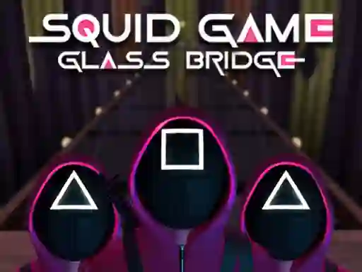 لعبة Squid Game Glass Bridge على الانترنت