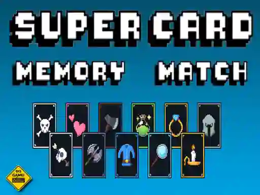 لعبة Super Card Memory Match على الانترنت