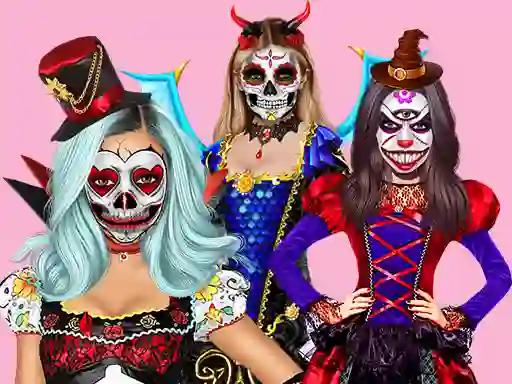 لعبة Halloween Makeup Artist على الانترنت