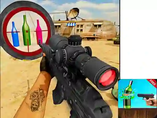 لعبة Real Bottle Shooting على الانترنت