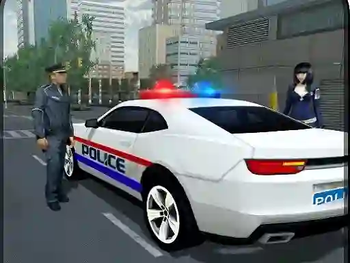 لعبة American Fast Police Car Driving Game 3D على الانترنت