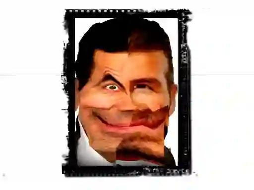 لعبة Funny Mr Bean Face على الانترنت