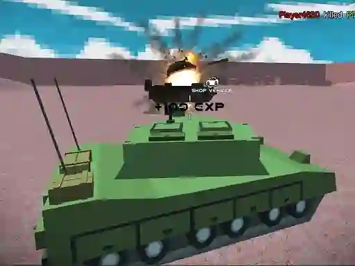 لعبة Helicopter And Tank Battle Desert Storm Multiplaye على الانترنت