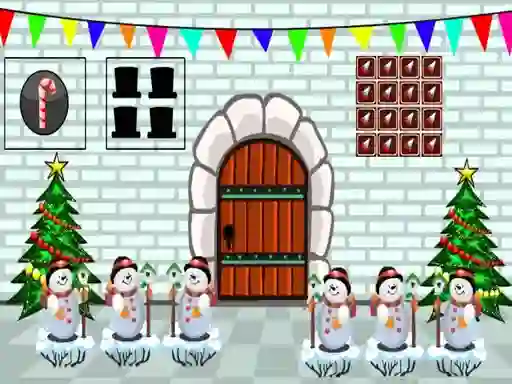 لعبة Snowman House Escape على الانترنت