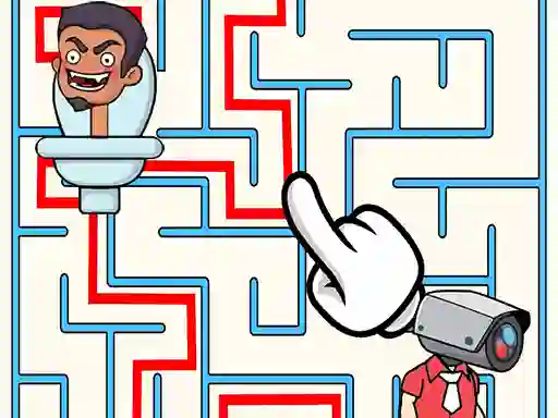 لعبة Skibidi Maze على الانترنت