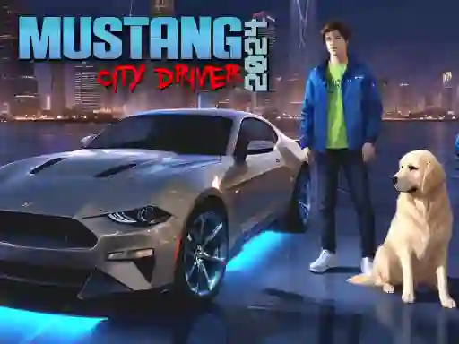 لعبة Mustang City Driver 2024 على الانترنت