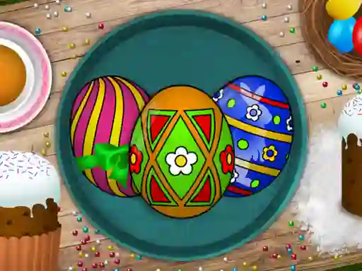 لعبة Handmade Easter Eggs Coloring Book على الانترنت