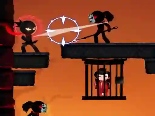لعبة Ninja Stickman Warrior على الانترنت