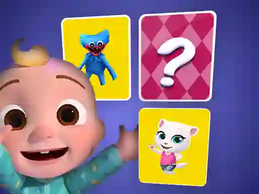 لعبة Cocomelon Memory Card Match على الانترنت