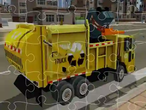لعبة Garbage 3D Trucks على الانترنت