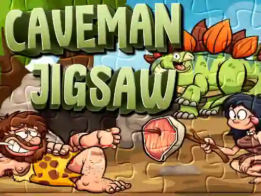 لعبة Caveman jigsaw على الانترنت