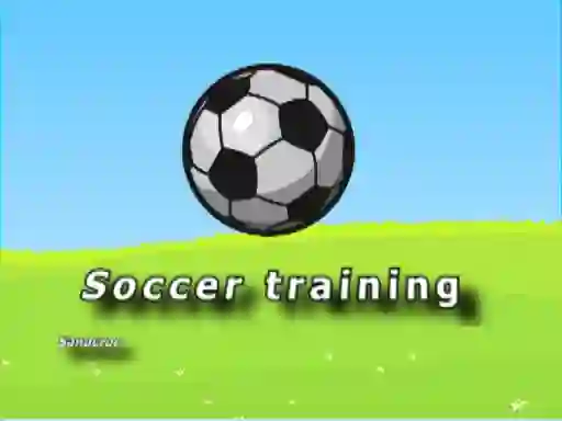 لعبة Soccer training على الانترنت