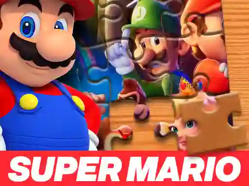 لعبة The Super Mario Bros Jigsaw Puzzle على الانترنت