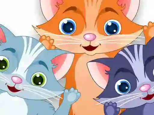 لعبة Kittens Match3 على الانترنت