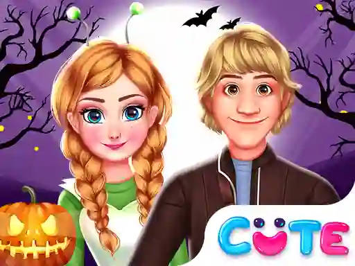 لعبة Royal Couple Halloween Party على الانترنت