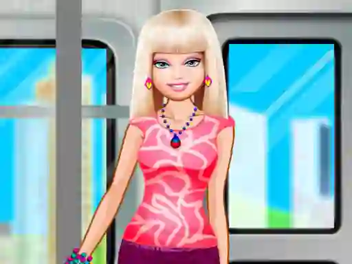 لعبة Barbie On The Train على الانترنت