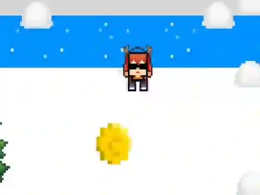 لعبة Triple Skiing 2D على الانترنت