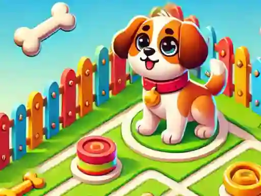 لعبة Rescue Dog puzzle على الانترنت
