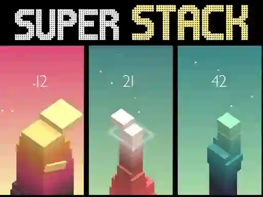 لعبة Super Stack على الانترنت