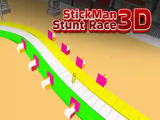 لعبة StickMan Stunt Race 3D على الانترنت