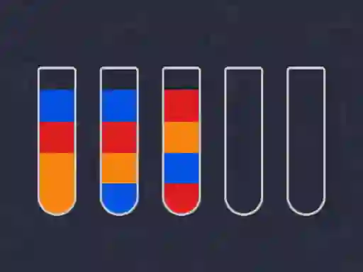 لعبة Color Liquid Sorting على الانترنت