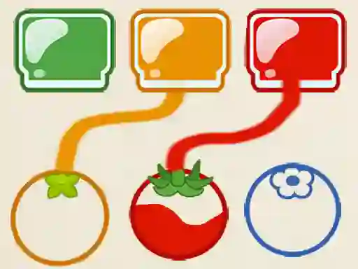 لعبة Pick Color Paint Fruits على الانترنت