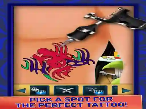 لعبة Funny Tattoo Salon على الانترنت