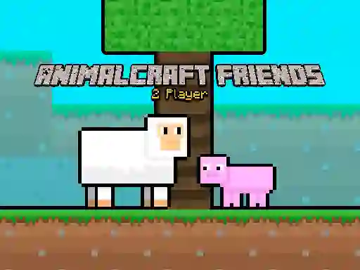 لعبة AnimalCraft Friends 2 player على الانترنت