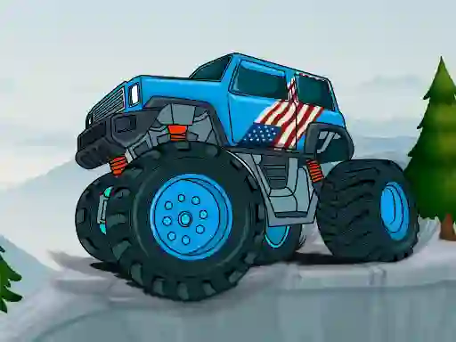 لعبة Monster Truck Mountain Climb على الانترنت