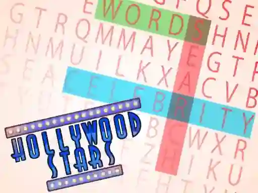لعبة Words Search : Hollywood Stars على الانترنت