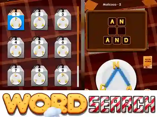 لعبة Word Search على الانترنت