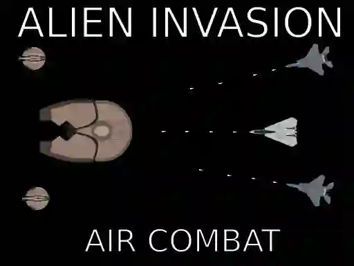 لعبة Air Combat Alien Invasion على الانترنت
