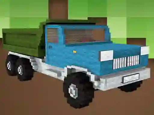 لعبة Minecraft Truck Jigsaw على الانترنت